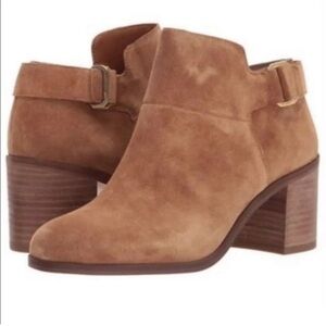 Franco Sarto Matisse suede ankle booties size 10